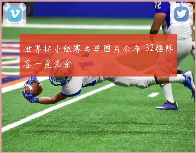 世界杯小组赛名单图片公布 32强阵容一览无余