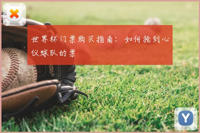 世界杯门票购买指南：如何抢到心仪球队的票