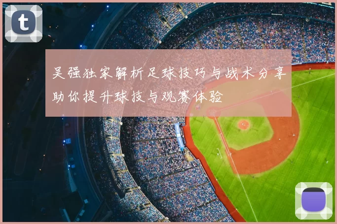 吴强独家解析足球技巧与战术分享助你提升球技与观赛体验